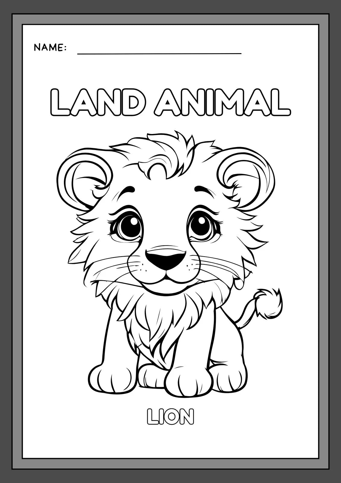 Bundle of coloring pages featuring animals, fruits, and vegetables: